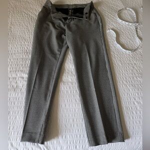 Gap Houndstooth pants sz 8 EUC